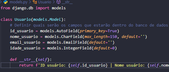 Imagem do projeto de CRUD